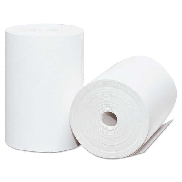 Iconex Direct Thermal Printing Thermal Paper Rolls, 2.25 x 75 ft, White, PK50 527550